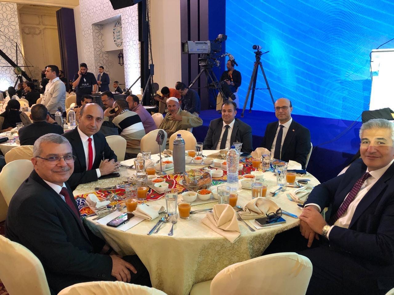 أمين عام المجلس الأعلى للجامعات يشارك في حفل إفطار الأسرة المصرية.