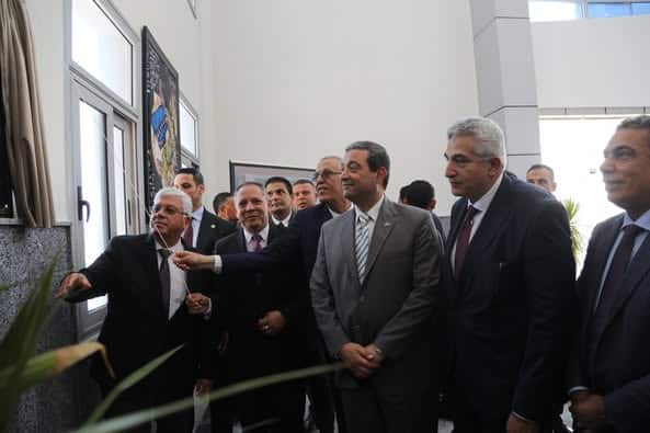 وزير التعليم العالي ومحافظ دمياط ورئيس جامعة دمياط يفتتحون مقر جامعة دمياط الأهلية بحضور أمين عام المجلس الأعلى للجامعات