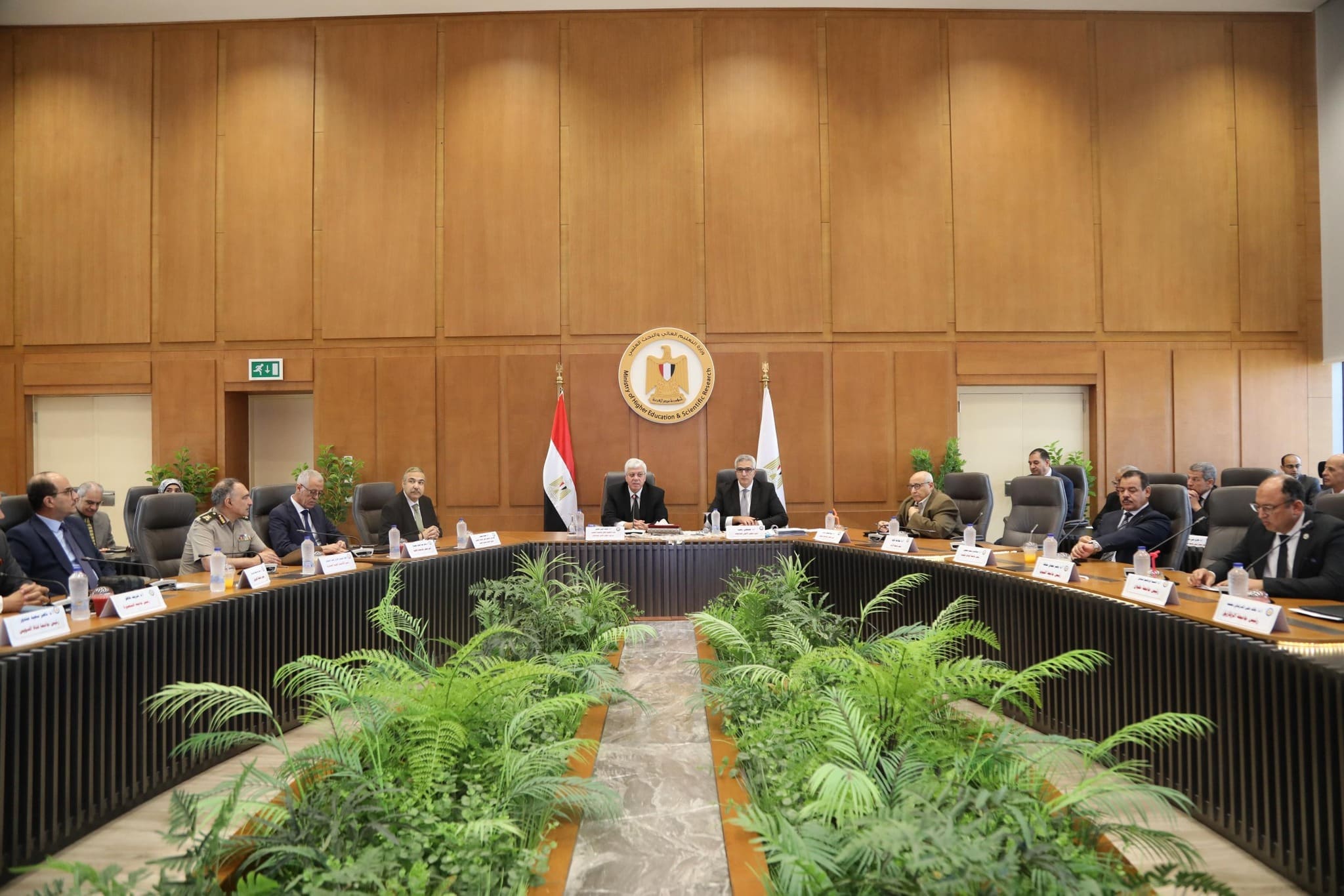 وزير التعليم العالي يترأس اجتماع المجلس الأعلى للجامعات بحضور أمين المجلس الأعلى للجامعات بالعاصمة الإدارية الجديدة
