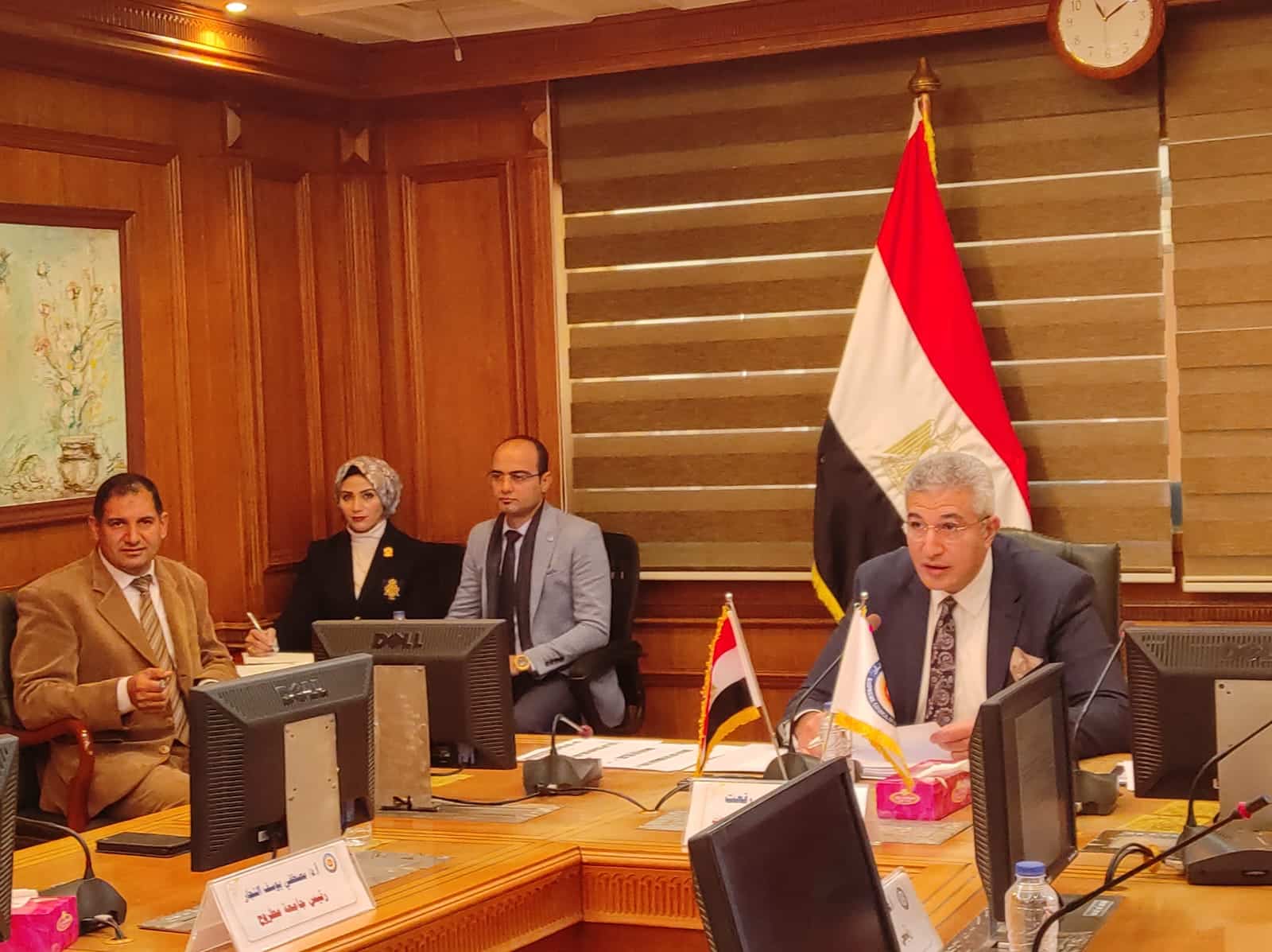 بيان صحفى عن جلسة المجلس الأعلي لشئون الدراسات العليا والبحوث بتاريخ 16-2-2023