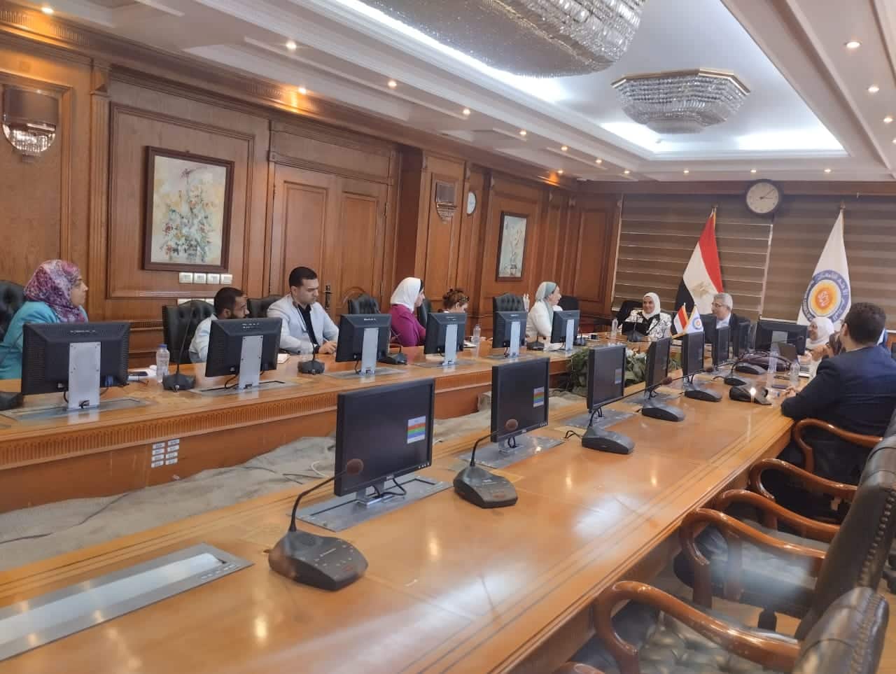 أمين عام المجلس الأعلى للجامعات يستقبل رئيس مجلس أمناء حياة كريمة