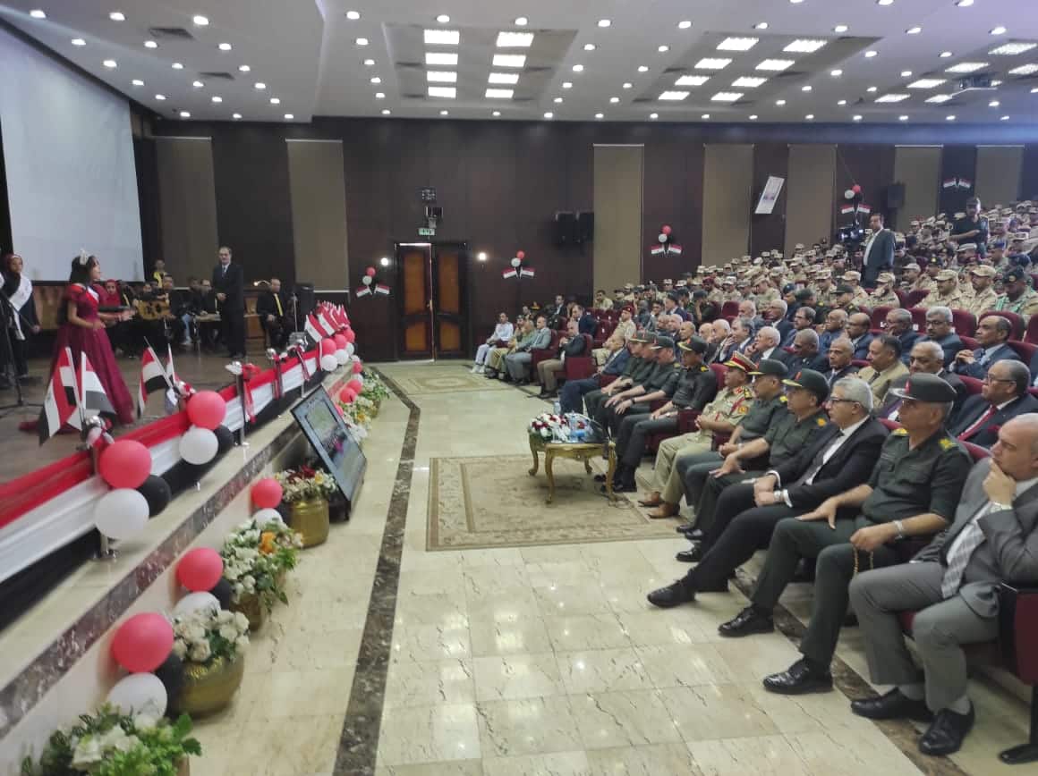 امين عام المجلس الأعلى للجامعات  يشهد حفل اليوم الوطنى جمهورية مصر العربية بكلية القادة والأركان المصرية
