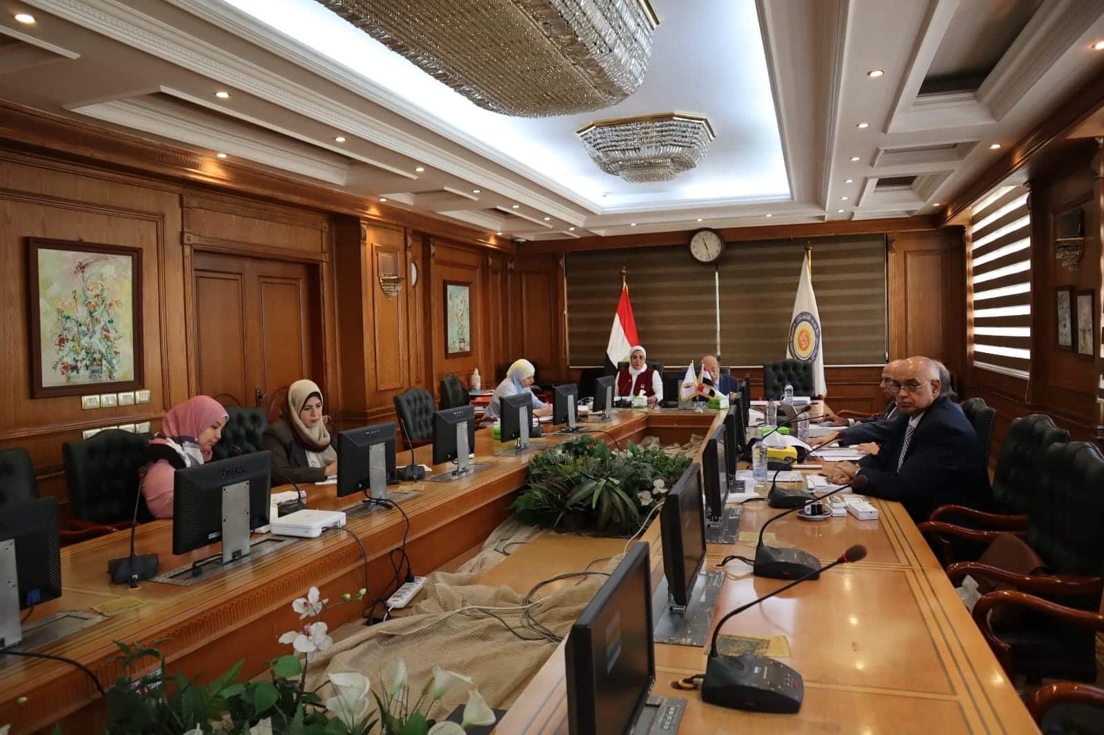 إنعقاد لجنة العلاقات الثقافية بالمجلس الأعلى للجامعات