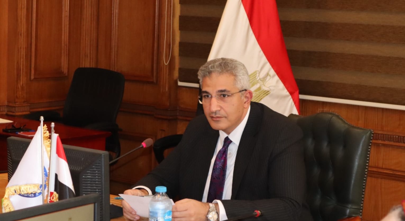 شهد أمين المجلس الأعلى للجامعات مشاركة وزير التعليم العالي والبحث العلمي في الاجتماع الوزاري لوزراء التعليم العالي والبحث العلمي الأفارقة