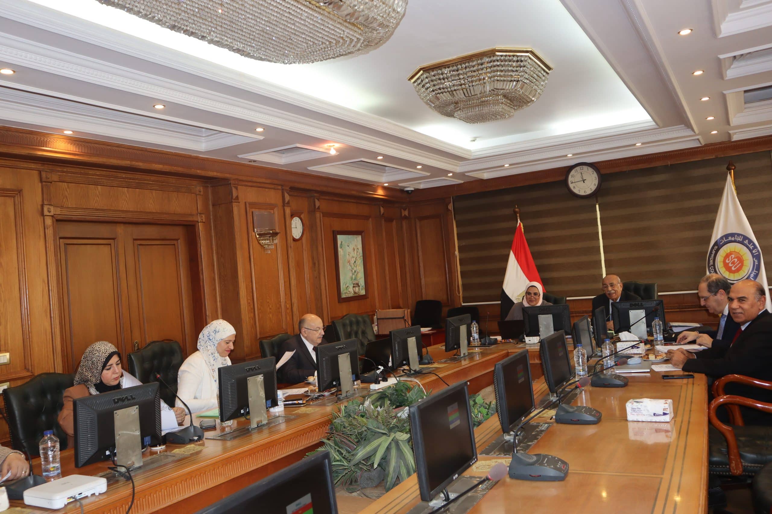 إنعقاد لجنة العلاقات الثقافية بالمجلس الأعلى للجامعات
