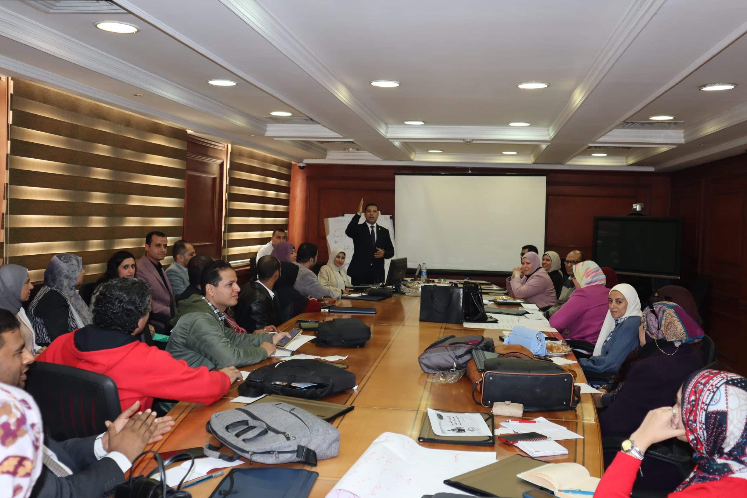 إنطلاق فعاليات الدورة (48) لإعداد المدربين في مجال التحول الرقمي، بمقر أمانة  المجلس الأعلى للجامعات