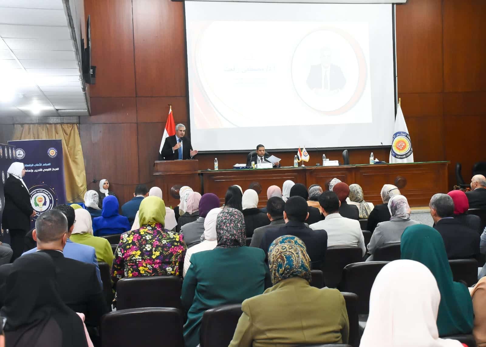 حفل تخريج الدفعة الأولى من المدربين المعتمدين ” منحة ١٠٠ مدرب معتمد من الأعلى للجامعات”