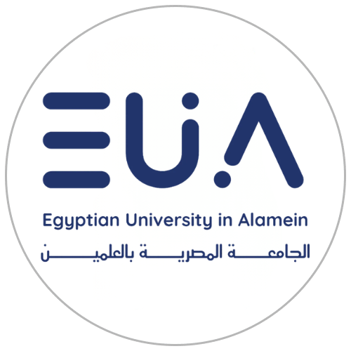 The Egyptian University in Alamein logo
